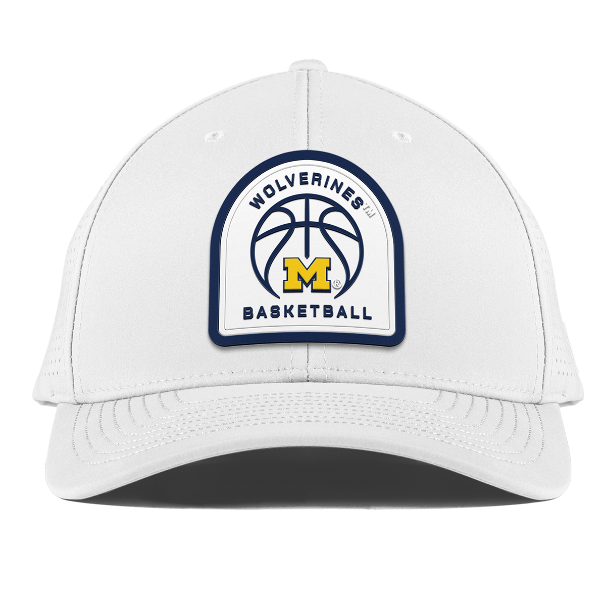 University of Michigan "Michigan Basketball" Curved Elite XGen™ White