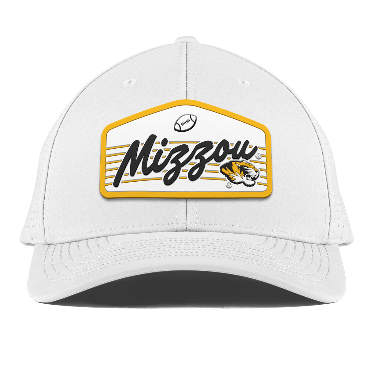 University of Missouri "Missouri Football Legacy" Curved Elite XGen™ White