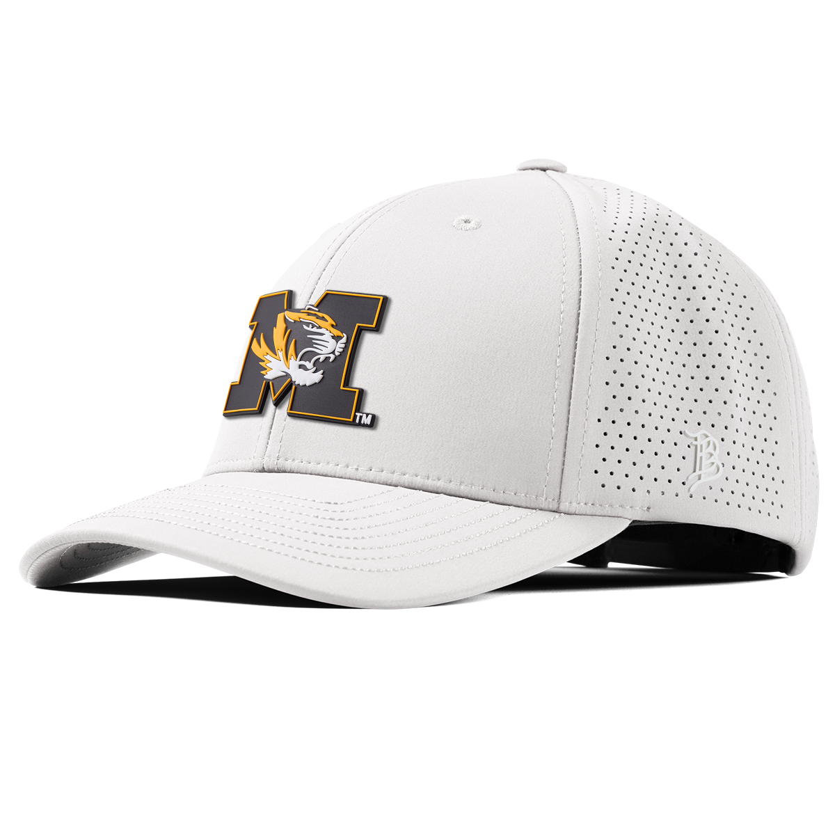 University of Missouri "Missouri M Team Logo" Curved Elite XGen™ White