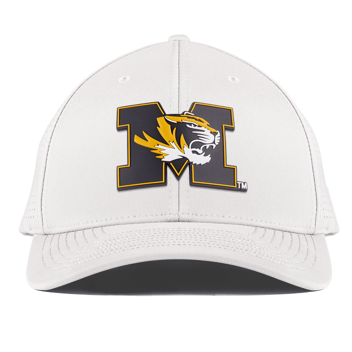 University of Missouri "Missouri M Team Logo" Curved Elite XGen™ White