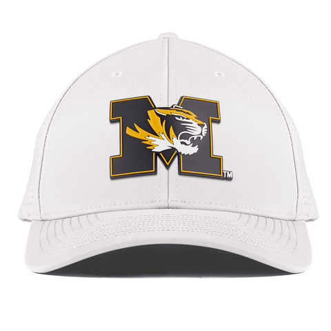 University of Missouri "Missouri M Team Logo" Curved Elite XGen™ White