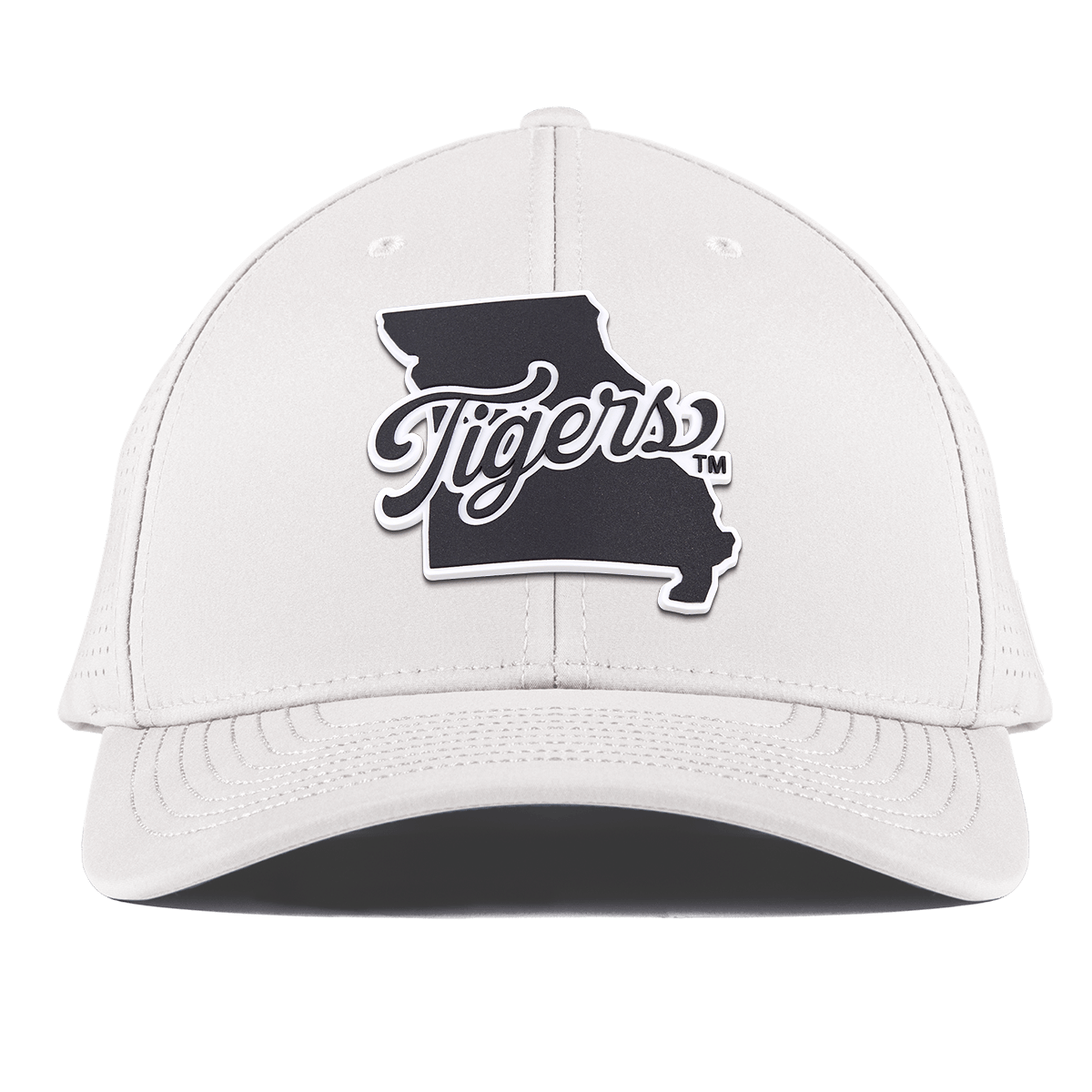 University of Missouri "Missouri Tigers State Script" Curved Elite XGen™ White