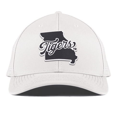 University of Missouri "Missouri Tigers State Script" Curved Elite XGen™ White