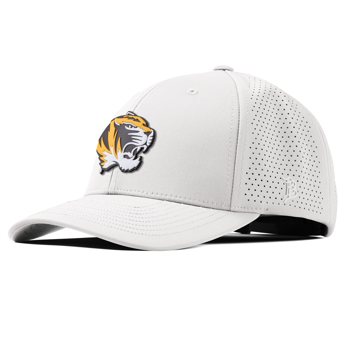 University of Missouri "Missouri Tigers Team Logo" Curved Elite XGen™ White