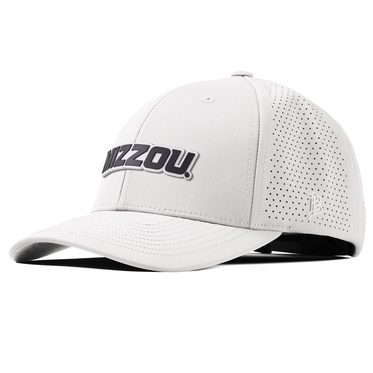 University of Missouri "Mizzou Block" Curved Elite XGen™ White