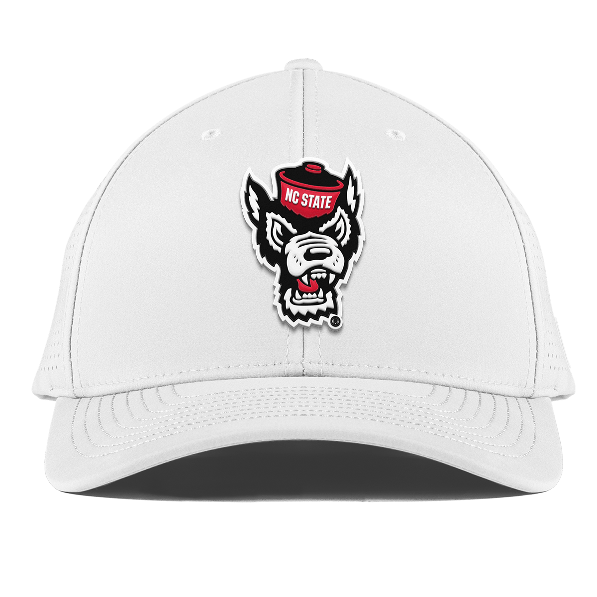 North Carolina State "NC State Team Logo" Curved Elite XGen™ White