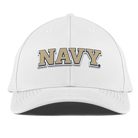 United States Naval Academy "Naval Academy Block" Curved Elite XGen™ White