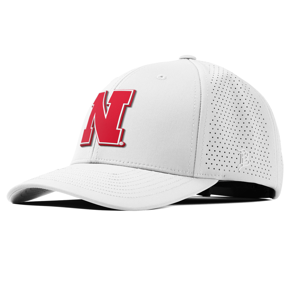 University of Nebraska "Nebraska Team Logo" Curved Elite XGen™ White White