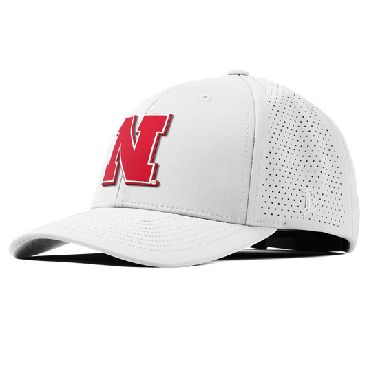 University of Nebraska "Nebraska Team Logo" Curved Elite XGen™ White White