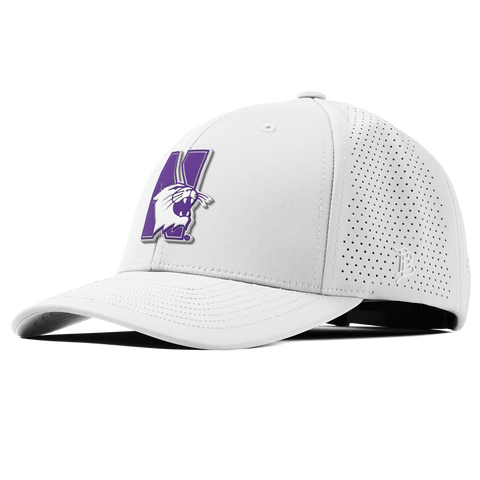 Northwestern University "Northwestern Block Logo" Curved Elite XGen™ White