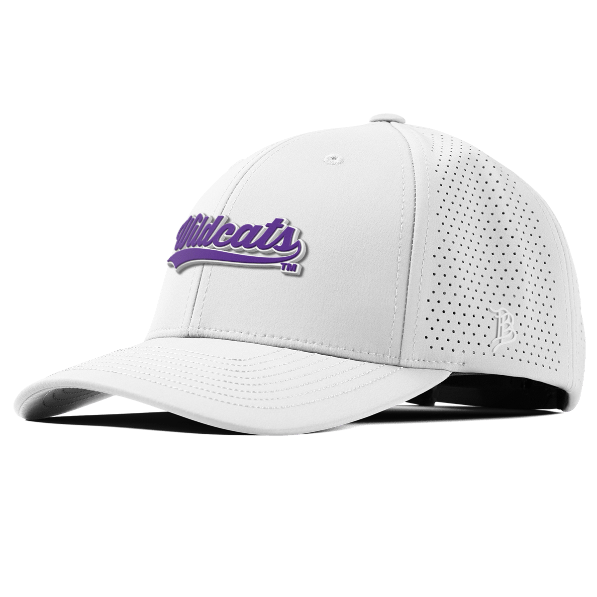 Northwestern University "Northwestern Wildcats Script" Curved Elite XGen™ White