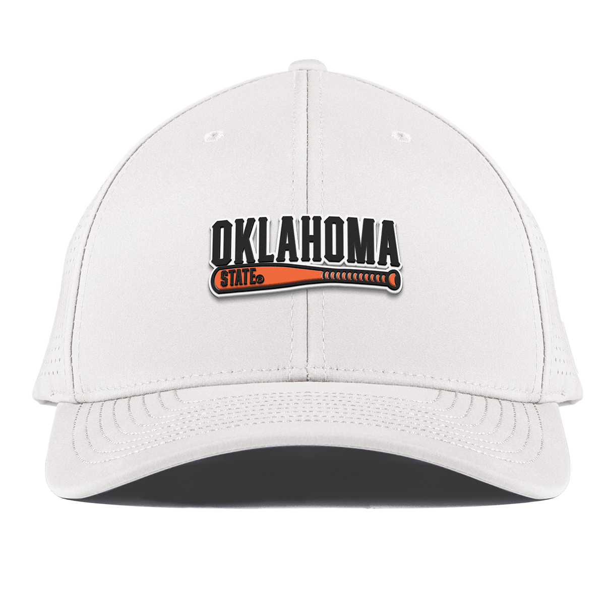 Oklahoma State University "OSU Baseball" Curved Elite XGen™ White