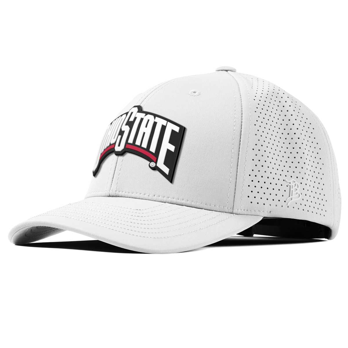 Ohio State University "Ohio State Block" Curved Elite XGen™ White