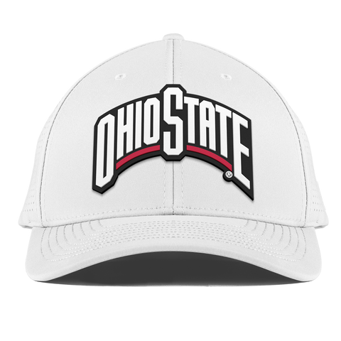 Ohio State University "Ohio State Block" Curved Elite XGen™ White