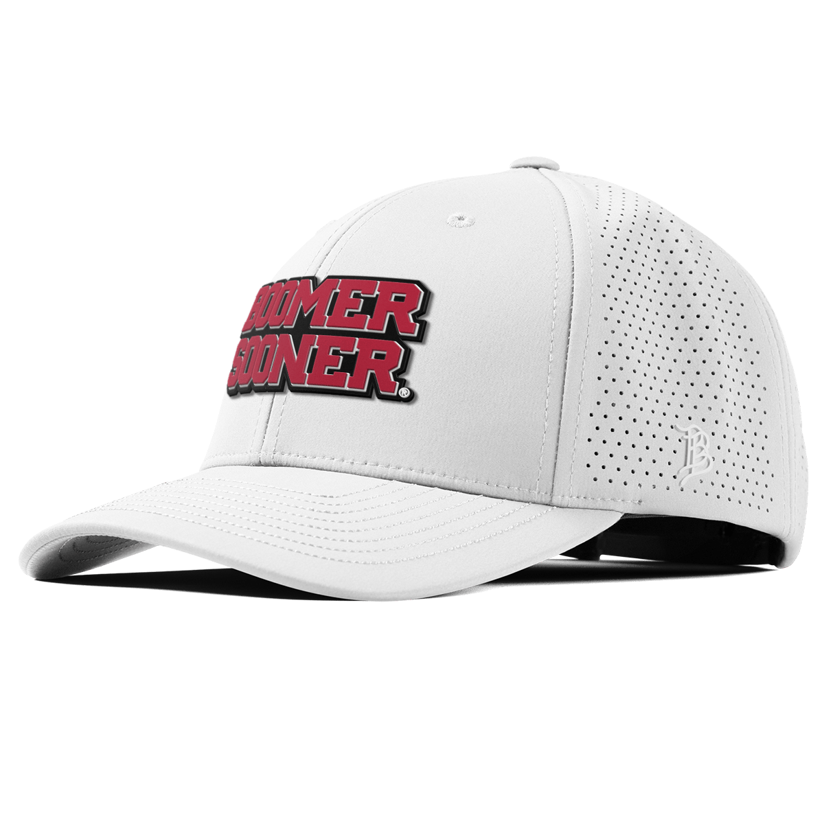 University of Oklahoma "Oklahoma Block" Curved Elite XGen™ White