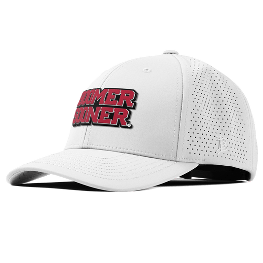 University of Oklahoma "Oklahoma Block" Curved Elite XGen™ White