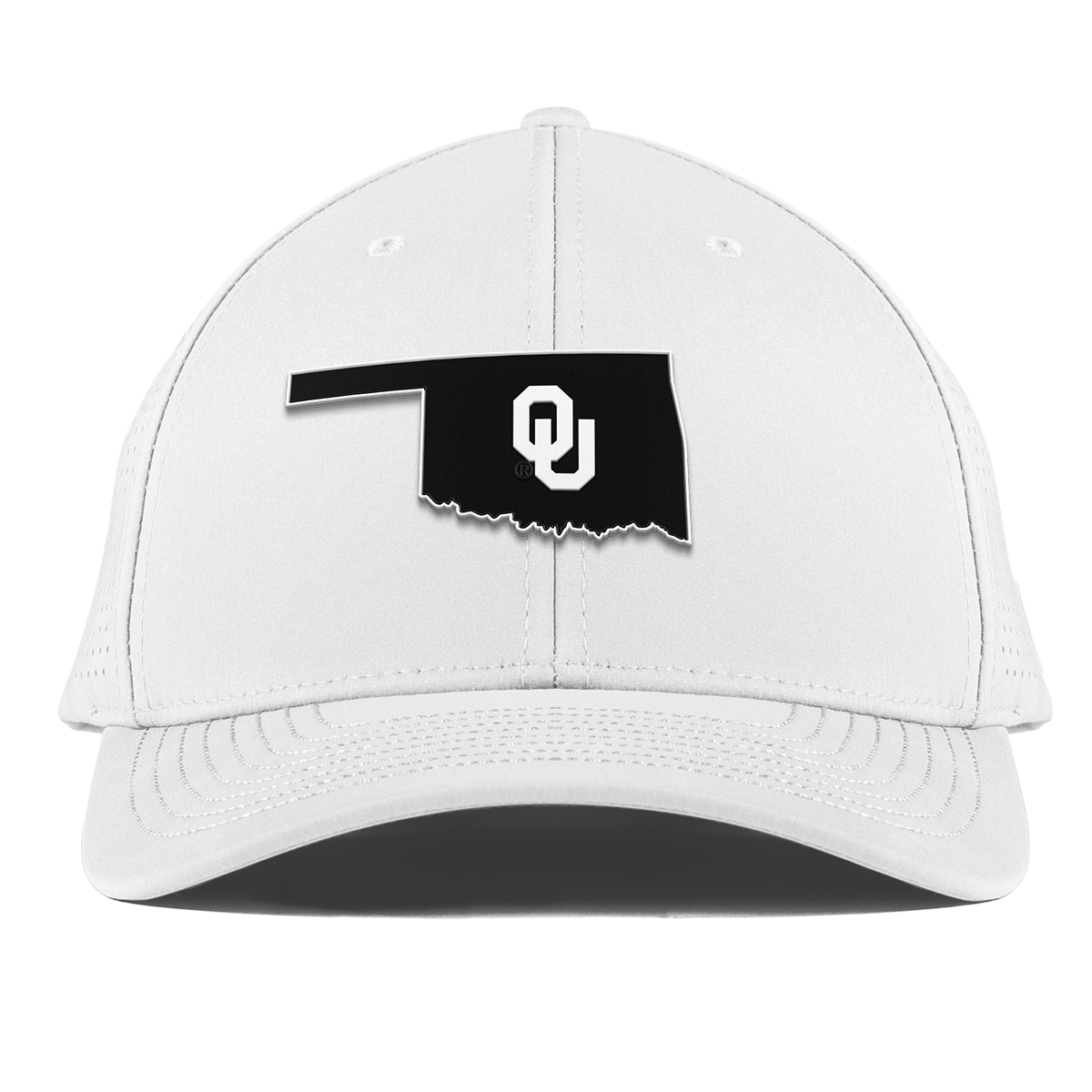 University of Oklahoma "Oklahoma Vintage Series" Curved Elite XGen™ White