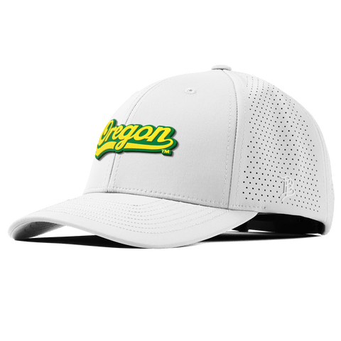University of Oregon "Oregon Script" Curved Elite XGen™ White