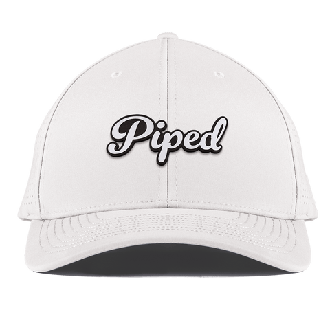 Piped Script Curved Elite XGen™ White
