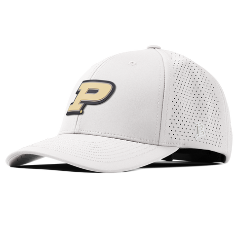 Purdue University "Purdue Block" Curved Elite XGen™ White