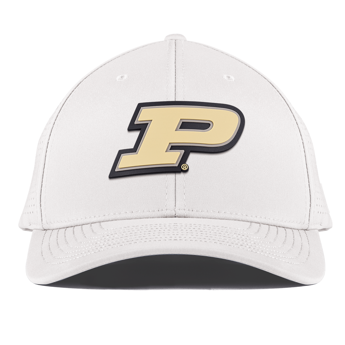 Purdue University "Purdue Block" Curved Elite XGen™ White