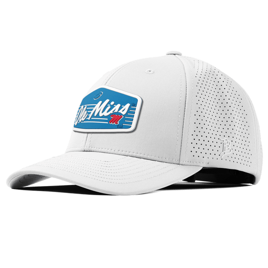 University of Mississippi "Rebel Football" Curved Elite XGen™ White
