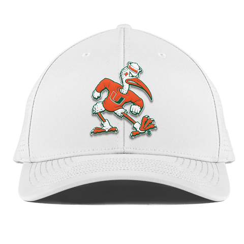 University of Miami "Sebastian the Ibis" Curved Elite XGen™ White