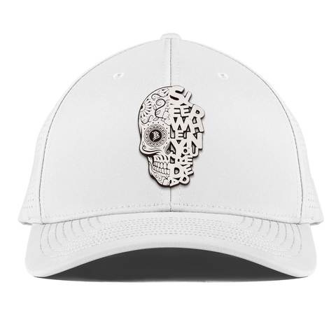 Sleep When You're Dead Skull Curved Elite XGen™ White