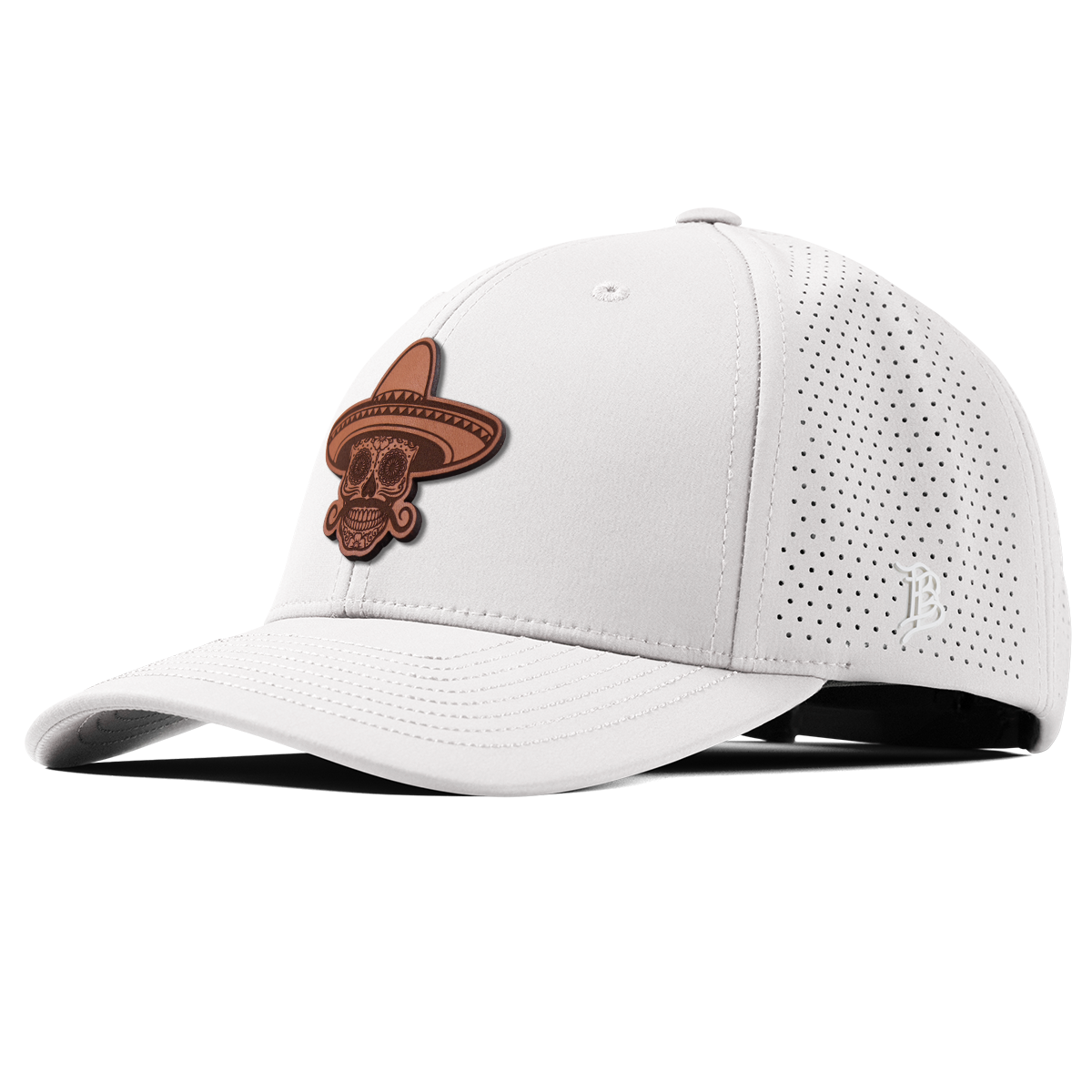 Sombrero Skull Curved Elite XGen™ White