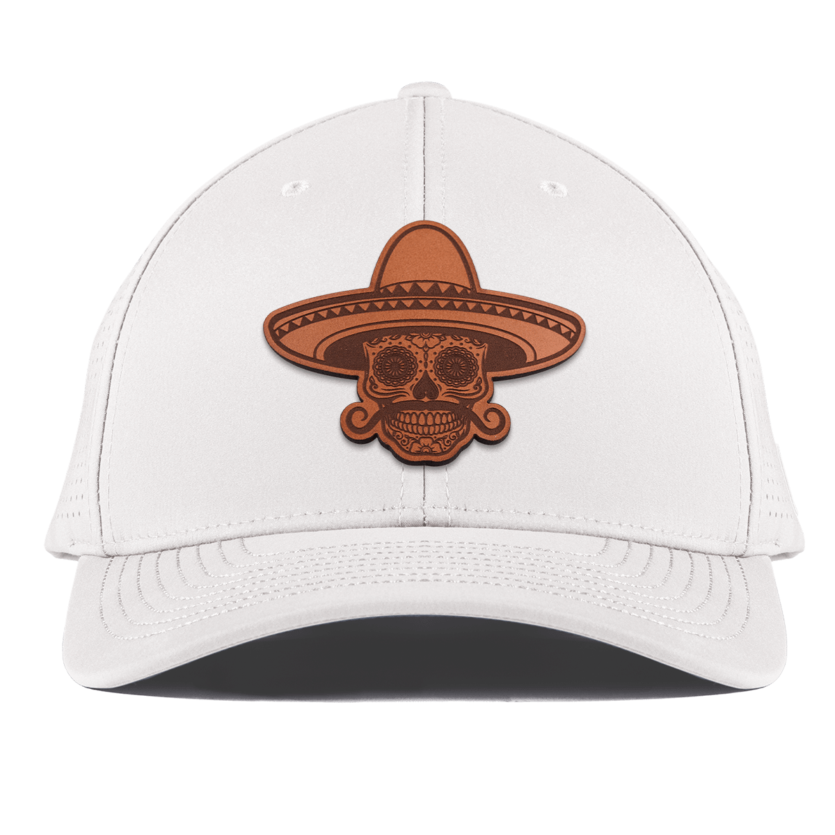 Sombrero Skull Curved Elite XGen™ White