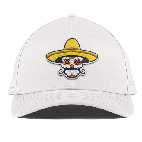 Sombrero Skull PVC Curved Elite XGen™ White