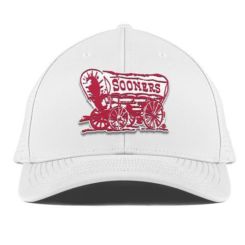 University of Oklahoma "Sooner Schooner" Curved Elite XGen™ White