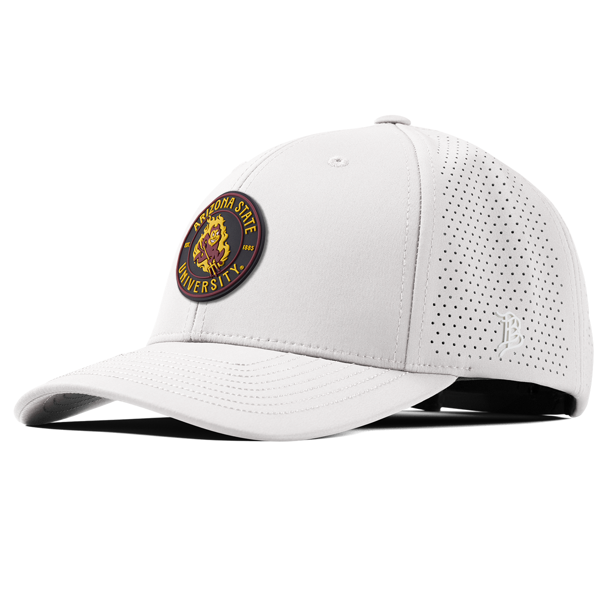 Arizona State University "Sparky's Legacy Dark" Curved Elite XGen™ White