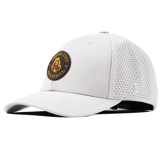 Arizona State University "Sparky's Legacy Dark" Curved Elite XGen™ White
