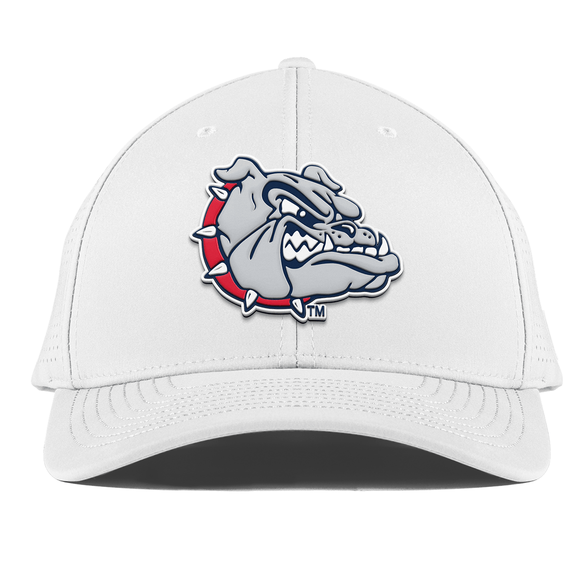 Gonzaga University "Spike The Bulldog" Curved Elite XGen™ White