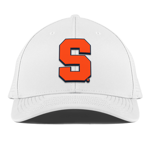 Syracuse University "Syracuse Orange Block" Curved Elite XGen™ White