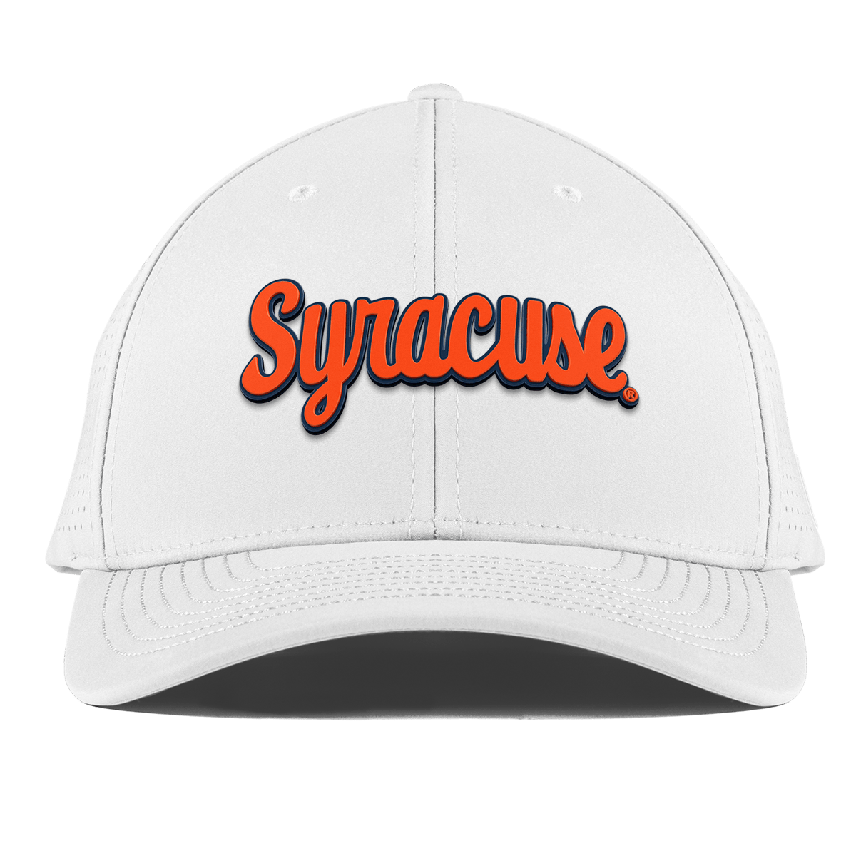 Syracuse University "Syracuse Throwback Script" Curved Elite XGen™ White