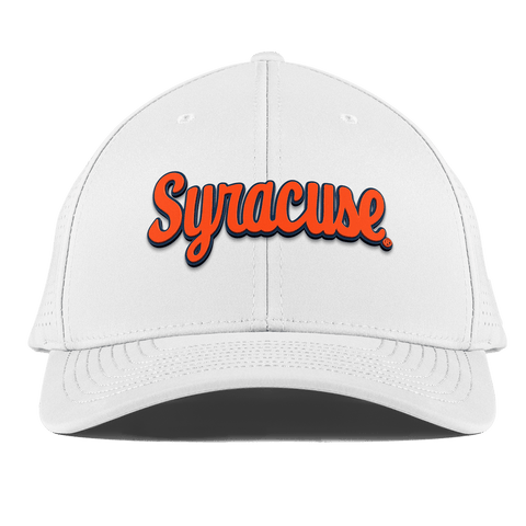Syracuse University "Syracuse Throwback Script" Curved Elite XGen™ White