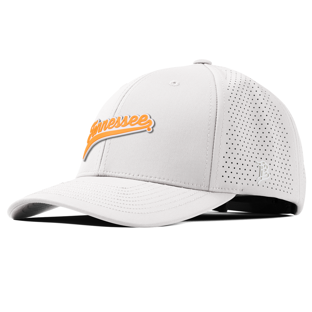 University of Tennessee "Tennessee Script" Curved Elite XGen™ White