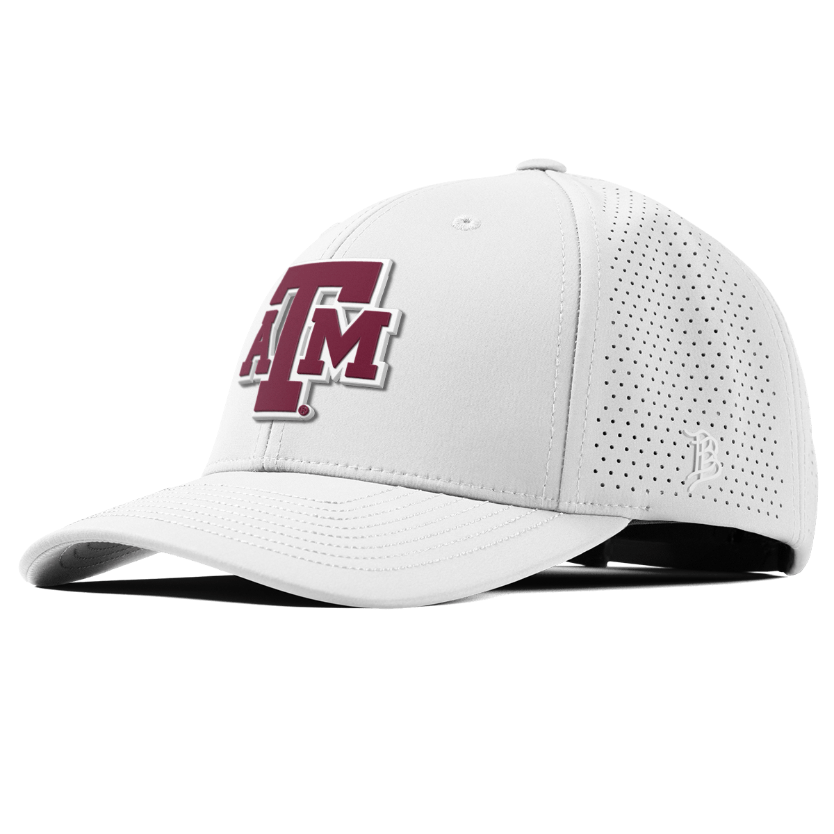 Texas A&M University "Texas A&M Block" Curved Elite XGen™ White