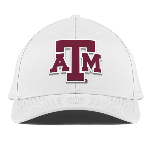 Texas A&M University "Texas A&M Block" Curved Elite XGen™ White
