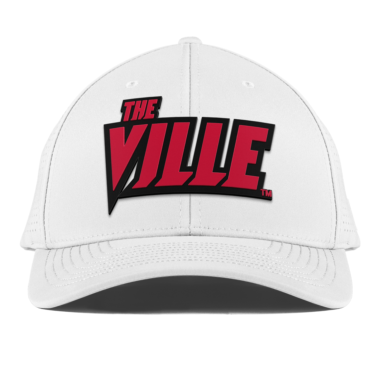 University of Louisville "The Ville Block" Curved Elite XGen™ White