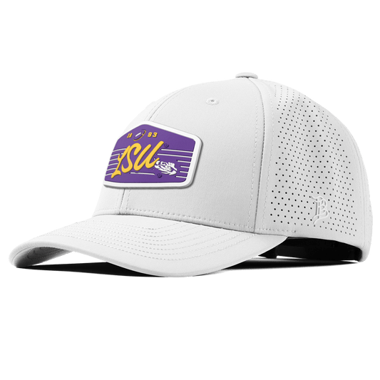 Louisiana State University "Tigers Football" Curved Elite XGen™ White
