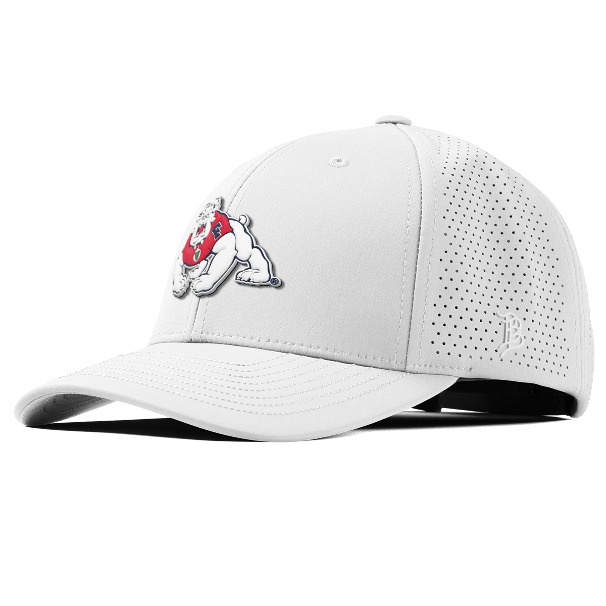 Fresno State University "TimeOut The Bulldog" Curved Elite XGen™ White