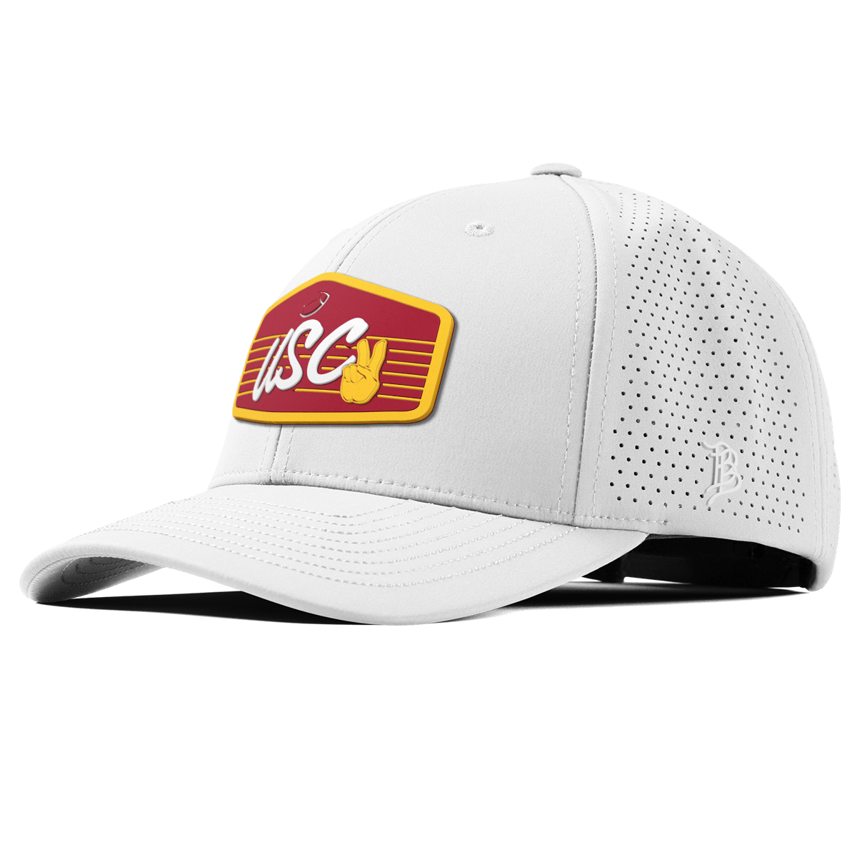 University of Southern California "Trojans Football" Curved Elite XGen™ White