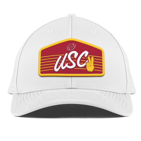 University of Southern California "Trojans Football" Curved Elite XGen™ White
