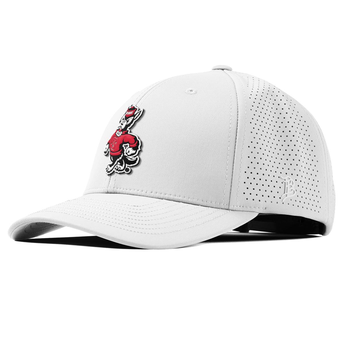 North Carolina State "Tuffy The Wolf" Curved Elite XGen™ White