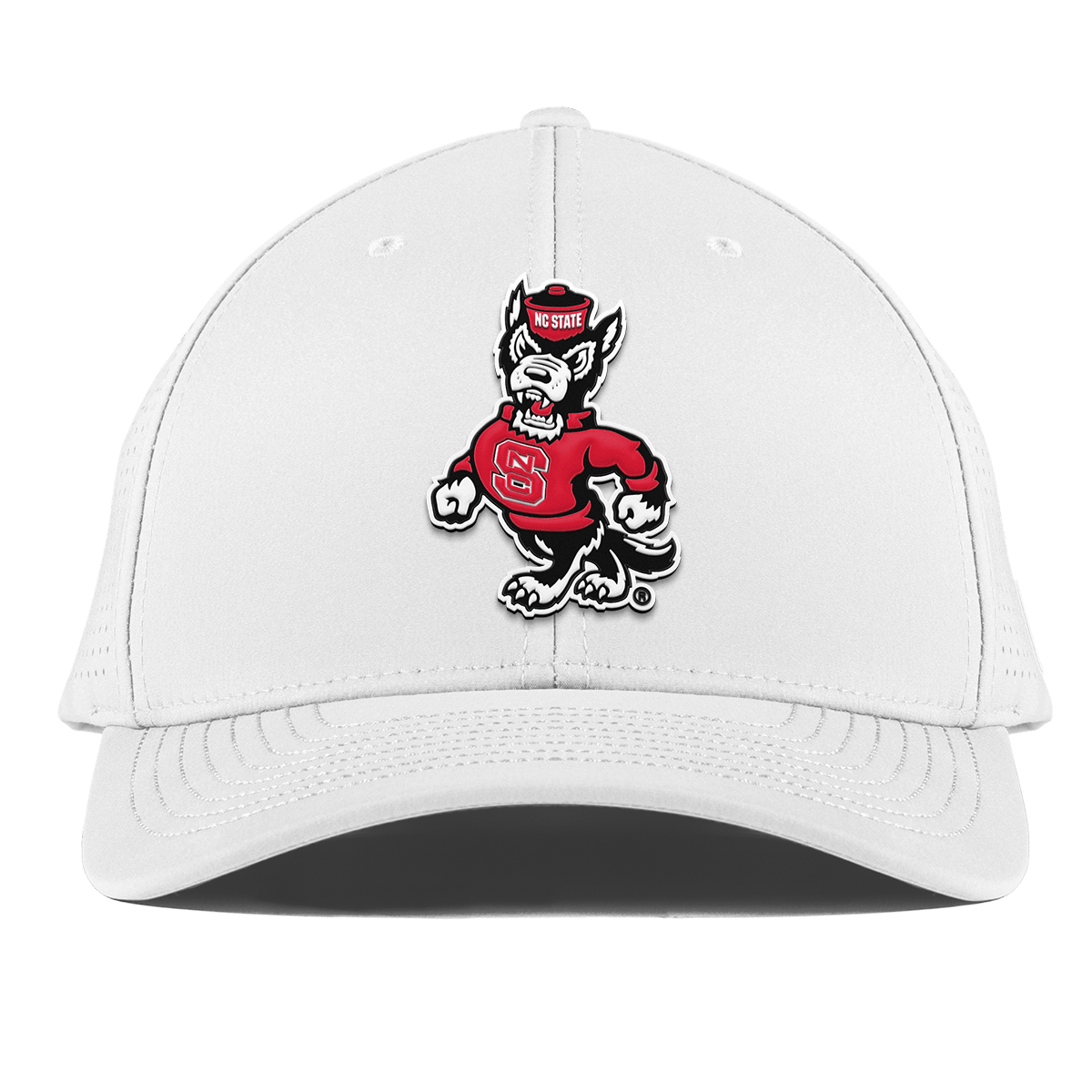 North Carolina State "Tuffy The Wolf" Curved Elite XGen™ White