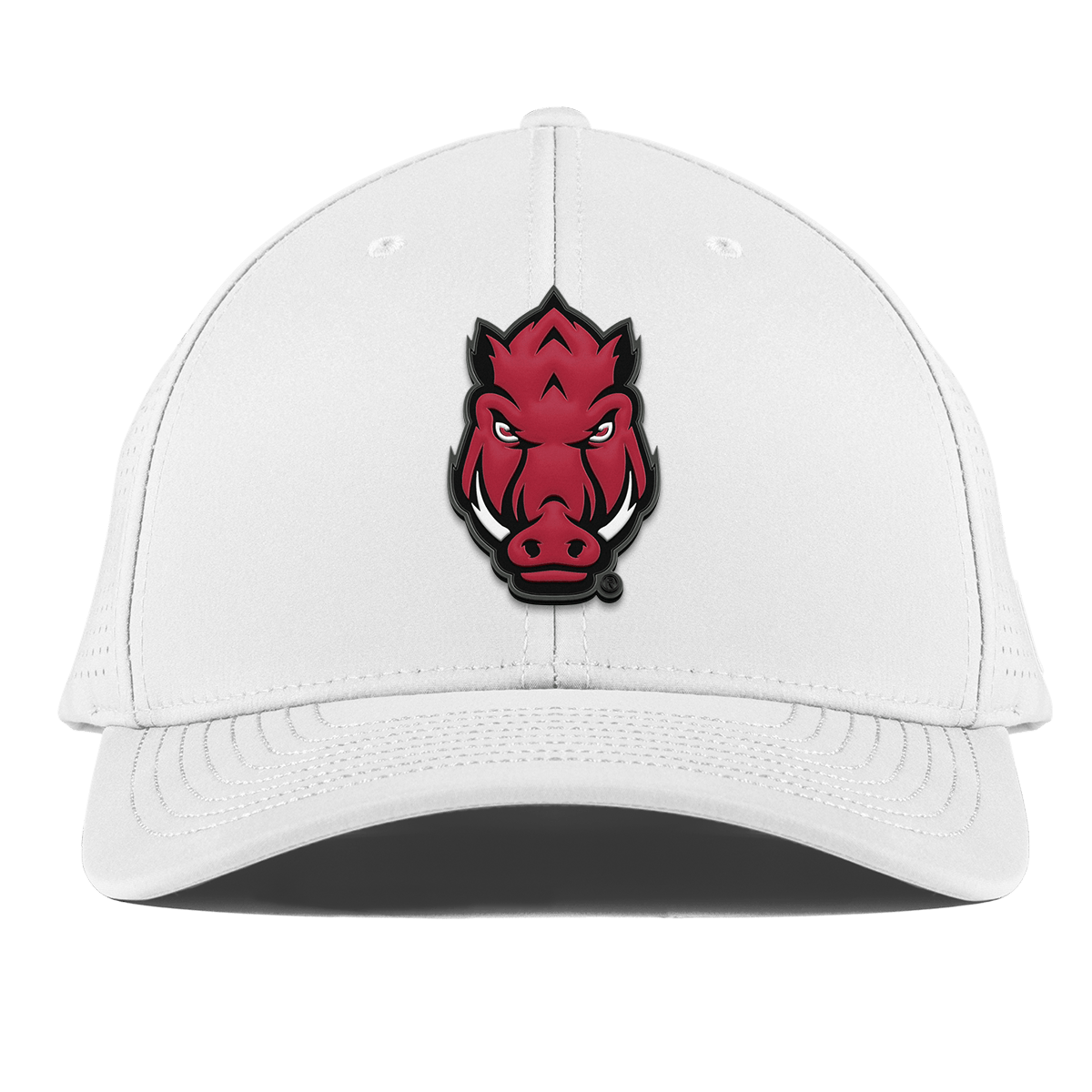 University of Arkansas "Tusk" Curved Elite XGen™ White