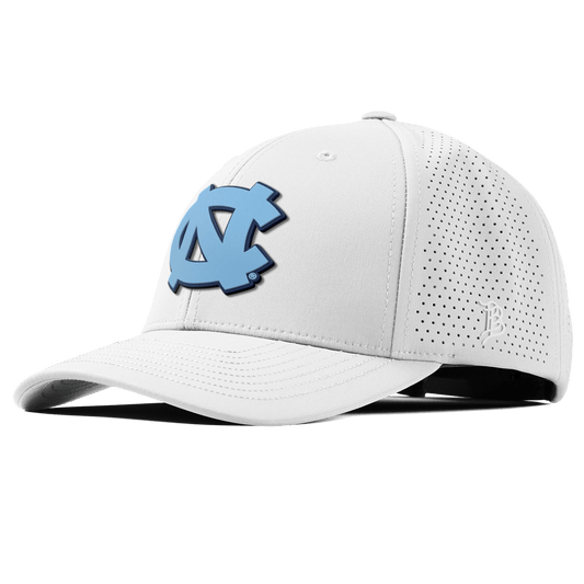 University of North Carolina "UNC Team Logo Carolina Blue" Curved Elite XGen™ White